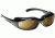 7 Eye Churada Sunglasses Brown Crystal Frame Sharp View Copper Lens 164442