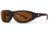 7 Eye Cyclone Sunglasses, Matte Black Frame, Sharp View Copper Lens 200142