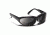 7 Eye Diablo Panoptx Cyclone Foam Sunglasses, Glossy Black Frame, SharpView Gray Lens 170541