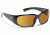 Duke/ SharpView Copper, Glossy Black Frame Male Sunglasses, L-XL