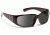 Duke/ SharpView Gray, Mahogany Frame Male Sunglasses, L-XL