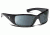 7 Eye Taku Full Wrap Sunglasses, Glossy Black Frame, 24 - 7 NXT Original Lens 570517