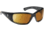 7 Eye Taku Full Wrap Sunglasses Glossy Black Frame Re Act Nxt Copper Lens 570521