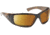 7 Eye Taku Full Wrap Sunglasses Horn Frame Re Act Nxt Copper Lens 574321