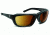 7 Eye Ventus AirShield Sunglasses,Glossy Black Frame,SharpView Copper Lens,S-M 130542