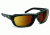 7 Eye Ventus AirShield Sunglasses,Matte Black Frame,SharpView Copper Lens,S-M 130142