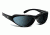 7 Eye Viento AirShield Sunglasses,Glossy Black Frame,SharpView Polarized Gray Lens,S-M 150553