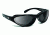 7 Eye Viento AirShield Sunglasses,Glossy Black Frame,SharpVIew Gray Lens,S-M 150541
