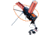 A mechanical clay disc thrower. 