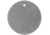 A steel gong target. 