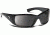 7 Eye 7eye Air Dam Sunglasses Taku, Sharp View Gray Polarized PC Lens, Glossy Black Frame, S-L , Men 570553