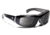 7 Eye 7eye Air Shield Sunglasses Bali, Sharp View Gray Polarized PC Lens, Glossy Black Frame, M , Men 180553