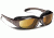 7 Eye 7eye Air Shield Sunglasses Churada, SharpView Gray Polarized PC Lens, Brown Crystal Frame, M-L , Men 164453