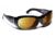 7 Eye Briza Women's Sunglasses, Glossy Black Frame, ColorAmp Copper NXT 310521 