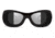 7Eye by Panoptix Womens AirShield Sedona Sunglasses, RX Ready, Black Pearl Frame, Photochromic Day/Night DARKshift Lens, M-L 325016