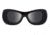 7Eye by Panoptix Womens AirShield Sedona Sunglasses, RX Ready, Black Pearl Frame, SharpView Polarized Gray Lens, M-L 325053