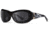 7Eye by Panoptix Womens AirShield Sedona Sunglasses, RX Ready, Black Pearl Frame, SharpView Polarized Gray Lens, M-L 325053