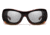 7Eye by Panoptix Womens AirShield Sedona Sunglasses, RX Ready, Light Tortoise Frame, SharpView Clear Lens, M-L 326040