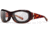 7Eye by Panoptix Womens AirShield Sedona Sunglasses, RX Ready, Light Tortoise Frame, SharpView Clear Lens, M-L 326040