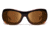7Eye by Panoptix Womens AirShield Sedona Sunglasses, RX Ready, Light Tortoise Frame, SharpView Copper Lens, M-L 326042
