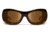 7Eye by Panoptix Womens AirShield Sedona Sunglasses, RX Ready, Light Tortoise Frame, SharpView Polarized Copper Lens, M-L 326054