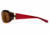 7Eye by Panoptix Womens AirShield Sedona Sunglasses, RX Ready, Ruby Fade Frame, SharpView Copper Lens, M-L 326442