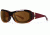 7Eye by Panoptix Womens AirShield Sedona Sunglasses, RX Ready, Ruby Fade Frame, SharpView Polarized Copper Lens, M-L 326454