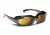 7eye 164442 Churada Rx Progressive Sunglasses Airshield Brown Crystal Frames