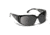 7eye 773246 Womens Tina Single Vision Sunglasses Active Lifestyle Etched Black Crystal Frames