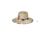 Body Glove Straw Lifeguard Hat with Print Trim - Natural/Print 42727F31, One Size, Natural/Print, B003-962BG-TJX-NAT-ONE/SIZE