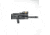 A3 Industries +10 Degree Picatinny Mini Modular Vertical Foregrip - 2in Grooved Grip, Black, VFG-196