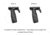 A3 Industries B&amp;T GHM-C&amp;APC-K Modular Aluminum Base 2in Grooved Vertical Front Grip