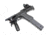 A3 Industries 10 B&amp;T USW Modular Vertical Foregrip, 100 Degrees, Picatinny, w/ Handstop, 2.75in HK Grooved Grip, Polymer Base, Black, VFG-174
