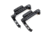 A3 Industries Adjustable Length Modular Folding Brace, Aluminum Steady, Offset Extension, Black, 6-1/8in-9-1/2in, ALMB-OFF-ASB