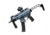 A3 Industries Compact Modular Vertical Foregrips, Compact Single-Slot M-Lok Mounting Base With 3in Knurled Grip, Aluminum, Black, VFG-155