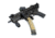 A3 Industries Compact Modular Vertical Foregrips, Compact Single-Slot M-Lok Mounting Base With 3in Knurled Grip, Aluminum, Black, VFG-155
