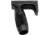 A3 Industries Modular Vertical Foregrips, 100 Degree, Picatinny, w/ Handstop, 3.00In Knurled Aluminum Grip, Polymer Base, Black, VFG-132