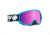 Spy Optic Woot Race Goggles w/Shield Lens Shape, Slice Blue Frame, Smoke w/ Pink Spectra/Clear AFP , 0323346007878
