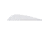 AAE Elite Plastifletch 26 Vanes, White, 50 Pack, EP26WH50