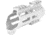 ABC RIFLE COMPANY American Built Custom Hybrid AR-15 M-LOK Handguard w/Finger Stop, 5in, White, HG15-CM-MLTC5-ABC-STW