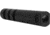 ABC RIFLE COMPANY AR-15 6in Custom Ported Barrel Extender Muzzle Brake, 1/2x28, Matte, Black, MB15-3CUT