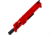 ABC RIFLE COMPANY AR-15 7.62x39mm 5in Barrel Custom 5in Top Cut Custom M-LOK Handguard Complete Micro Pistol Upper Receiver w/BCG And Charging Handle, Red, UA762B-BR5-TCML5-RD