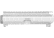 ABC RIFLE COMPANY AR-15 Billet Stripped Upper Receiver, Cerakote, White, UP15-CM-BILLET-STW