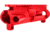 ABC RIFLE COMPANY AR-15 Stripped Upper Receiver, Cerakote, Red, UP15-RD