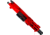 ABC RIFLE COMPANY AR .40 S&amp;W Billet Pistol 4in Barrel Custom M-LOK Handguard Complete Upper Receiver w/BCG And Charging Handle, Red, UA40B-MLHSTP4-RD