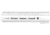 ABC RIFLE COMPANY Custom AR-15 M-LOK Handguard, 9in, Cerakote White, HG15-CM-ML369-9-STW