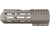 ABC RIFLE COMPANY Custom Hybrid Top Cut D-Front AR-10/DPMS LR-308 M-LOK Handguard, 7in, Tungsten, HG10-CM-TCML7D-TNG