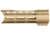 ABC RIFLE COMPANY Custom Hybrid Top Cut Super Slim AR-15 M-LOK Handguard, 7in, Flat Dark Earth, HG15-CM-MLTC7-FDE