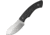 ABKT Tac Grunt Fixed Blade Knife, 3 satin finish 8Cr13MoV stainless blade, Black G10 handle, AB1001