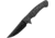 ABKT Tac Night Stalker Linerlock, 4.5in Closed, 3.5in Black Stonewash D2 Tool Steel Blade, Black G10 Handle, AB007B